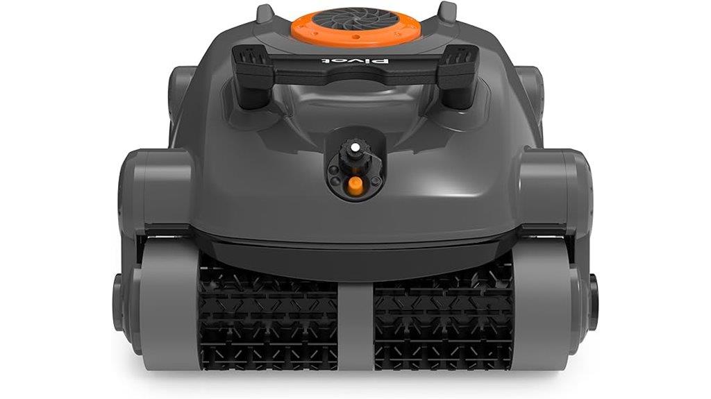 wireless wall climbing pool cleaner