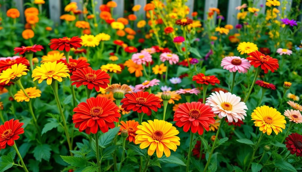 zinnia companion plants