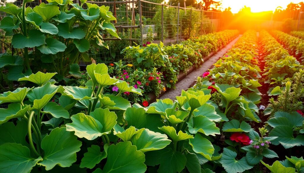 zucchini garden layout