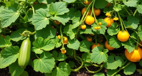 zucchini pumpkin interplant guide