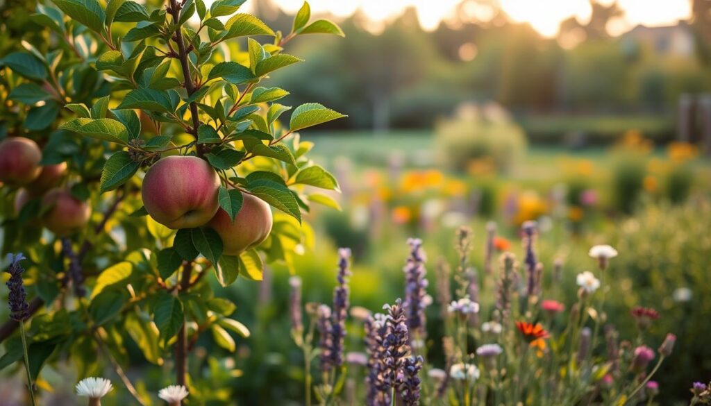 apple tree companion plants