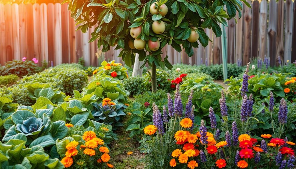 apple tree companion plants