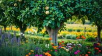 apple tree companion plants