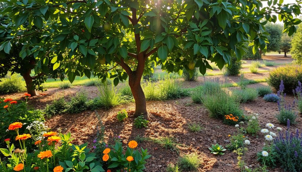 apple tree guild planting