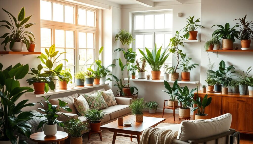 home interior plant design