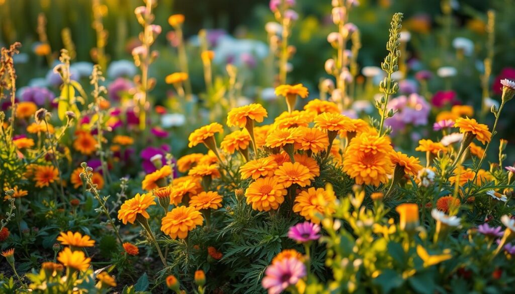 marigold companion planting ideas