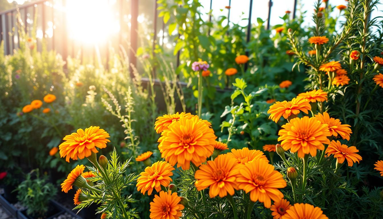 marigold companion plants