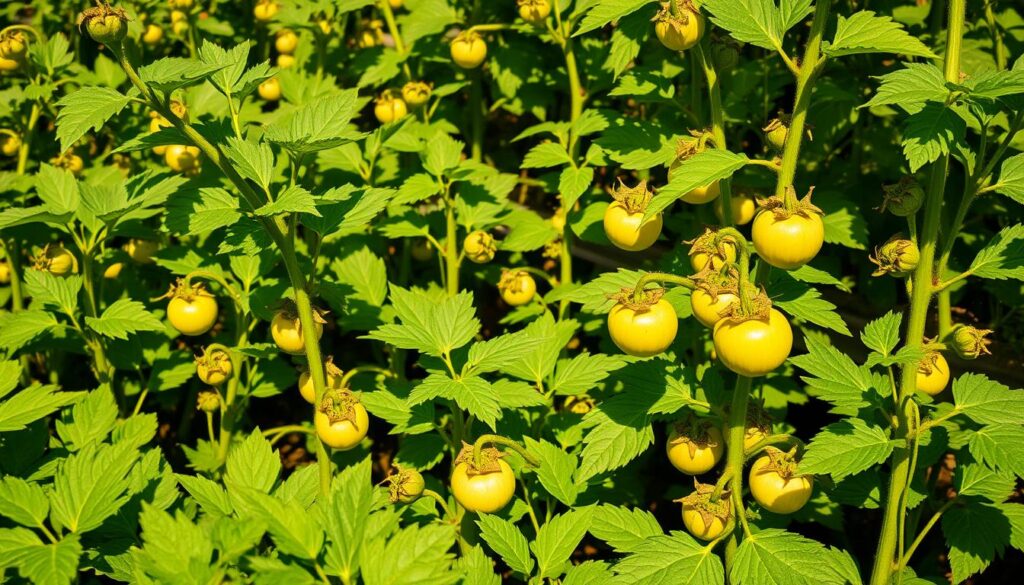 optimal distance for tomatillos