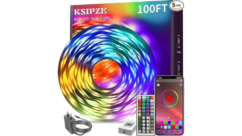 100ft bluetooth led strip