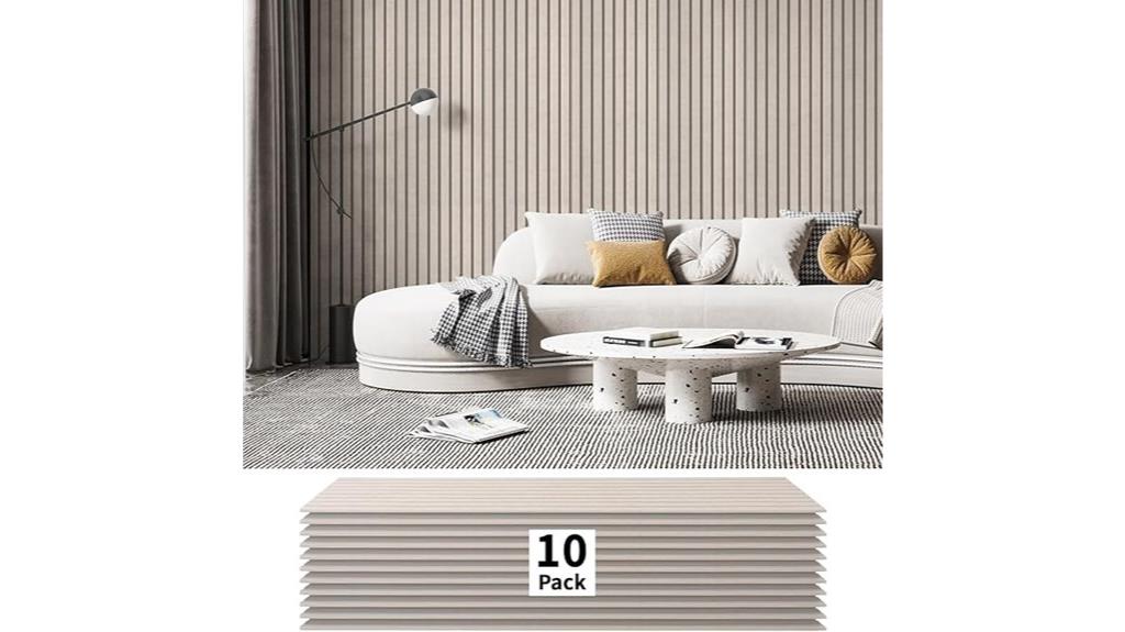 10 pack acoustic wall panels
