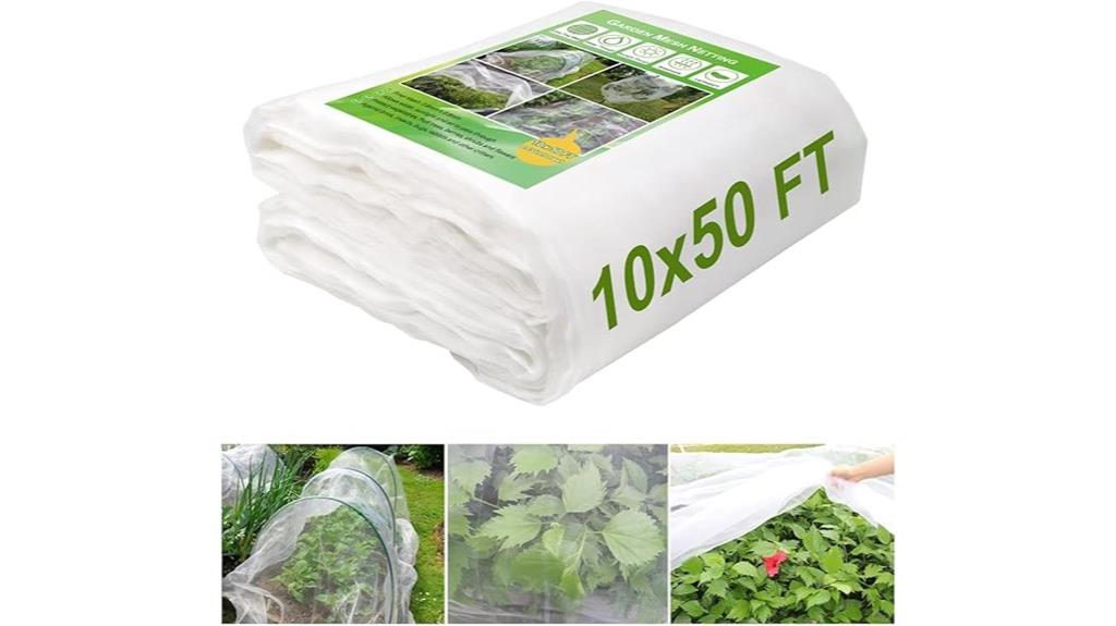 10x50 ft garden netting