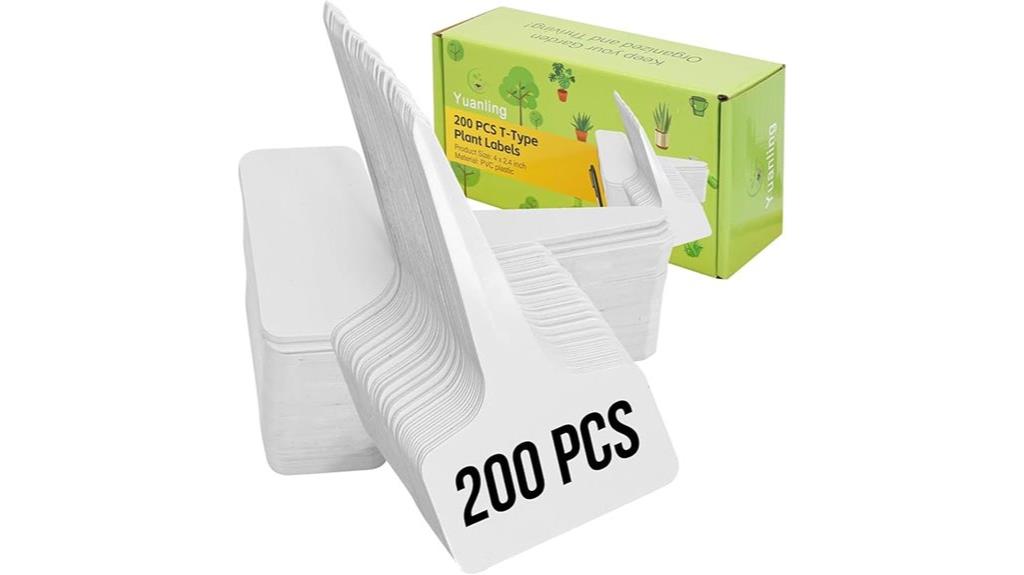 200 plant labels