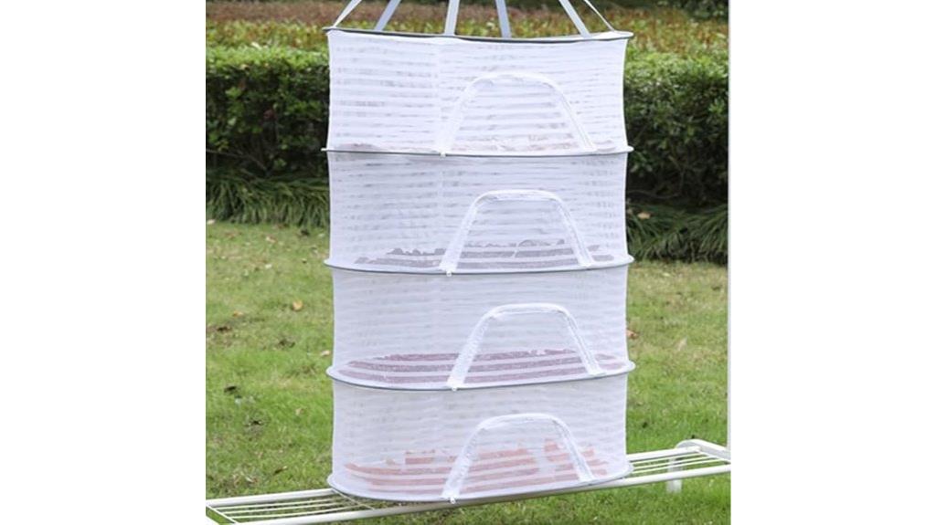 4 layer herb drying rack