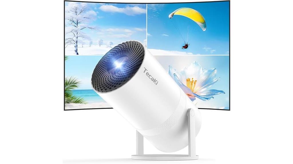 4k support portable projector