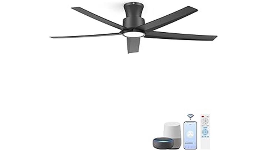 52 inch reversible dimmable fan