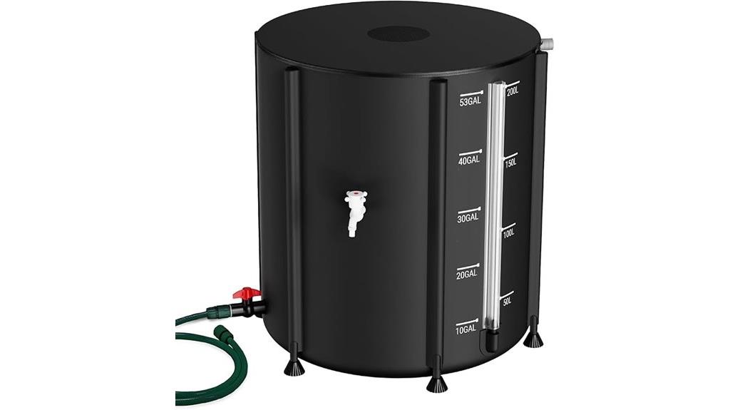 53 gallon rain barrel
