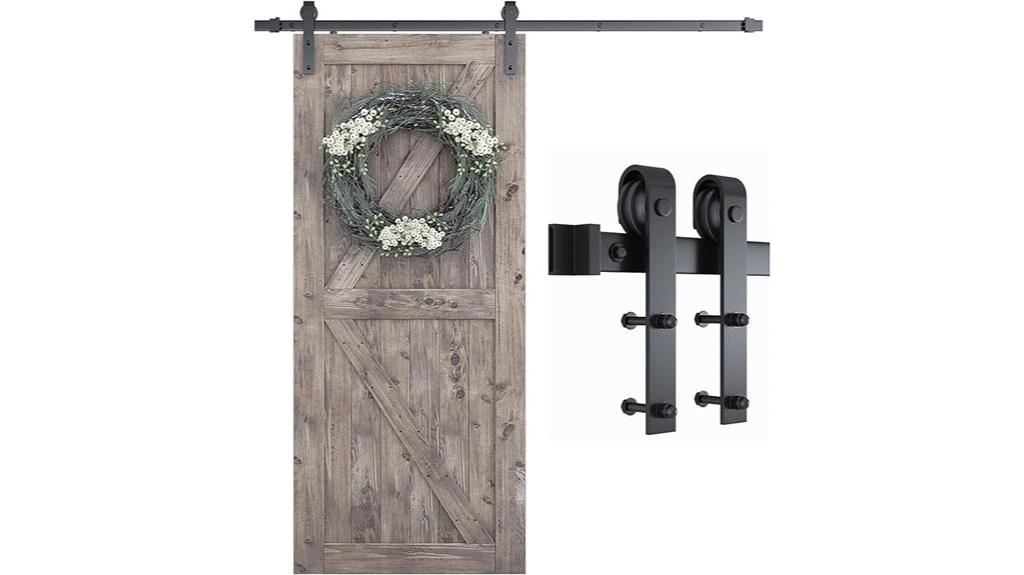 6 8 foot barn door hardware