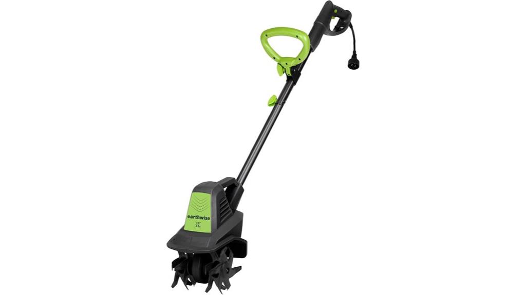 7 5 inch electric tiller