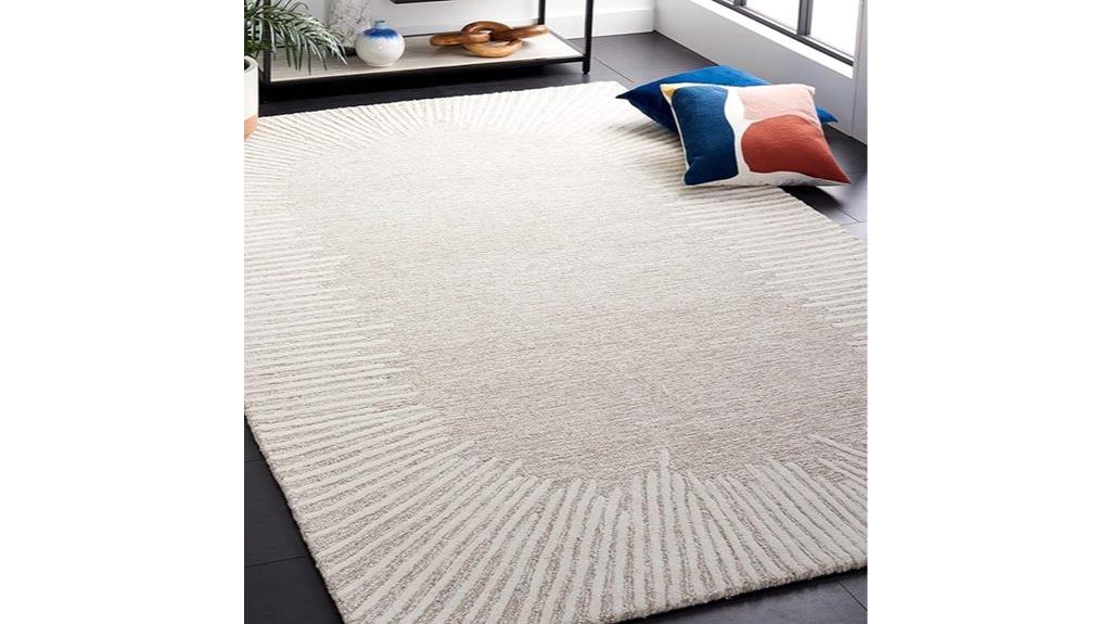 abstract 8x10 rug