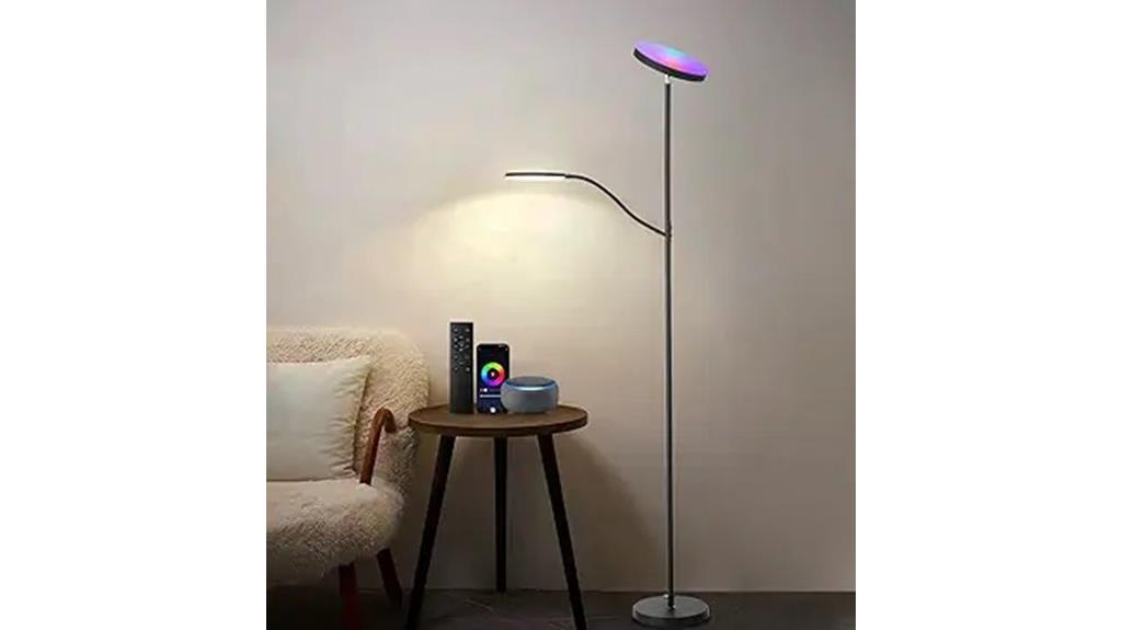 adjustable rgb floor lamp