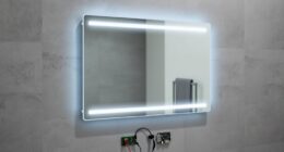 affordable futuristic mirror diy