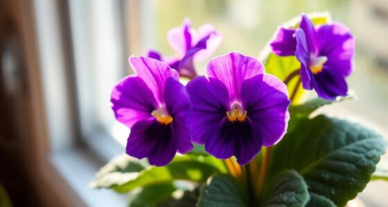 african violet indoor blooming