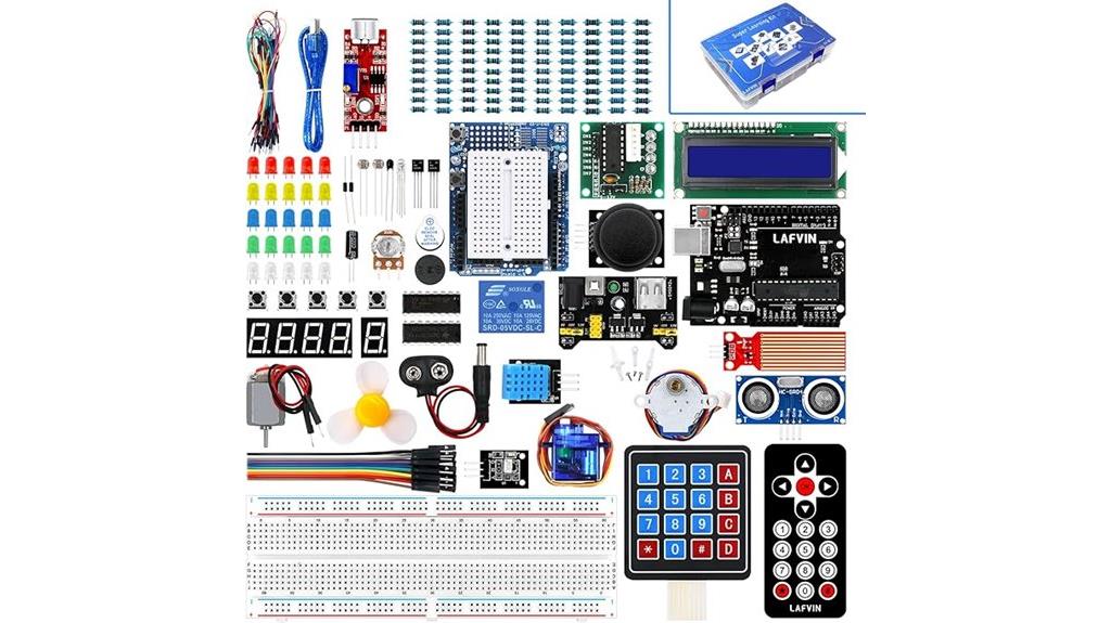 arduino starter kit components