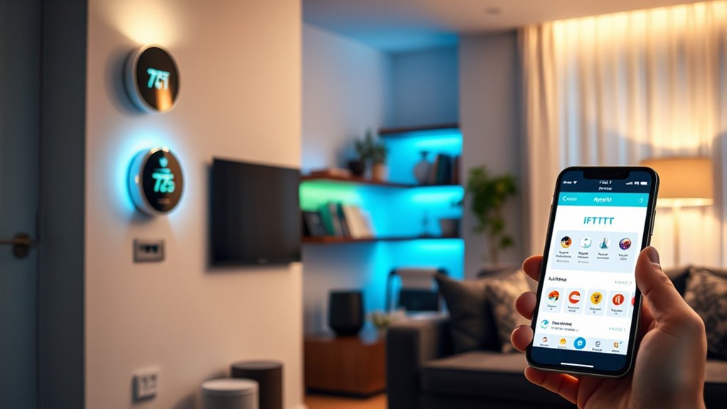 automate home with ifttt