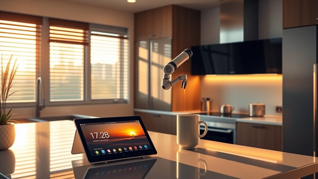 automate morning home routine