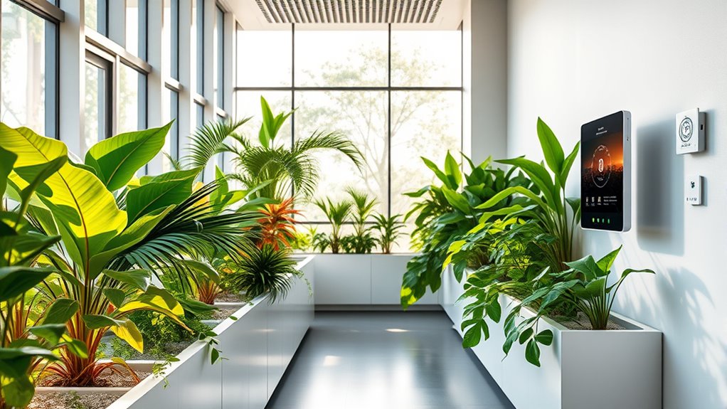 automated indoor plant care