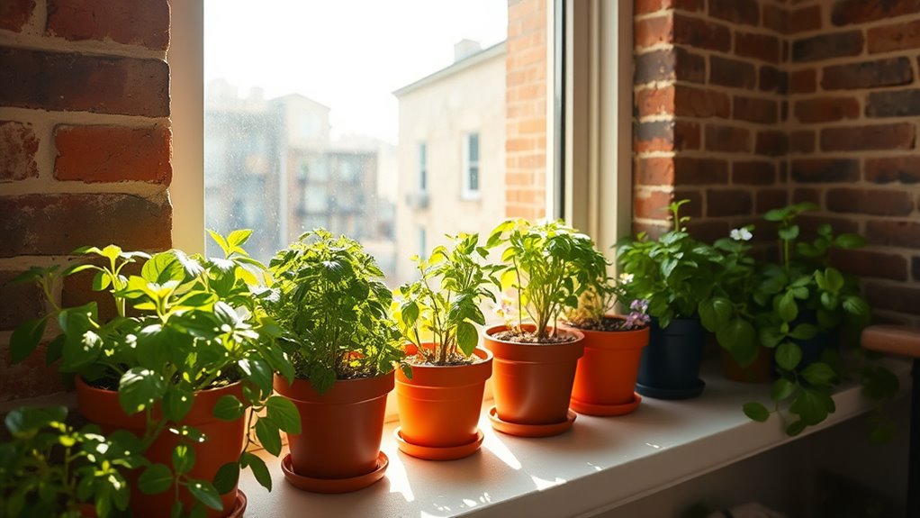 balcony gardening with containers
