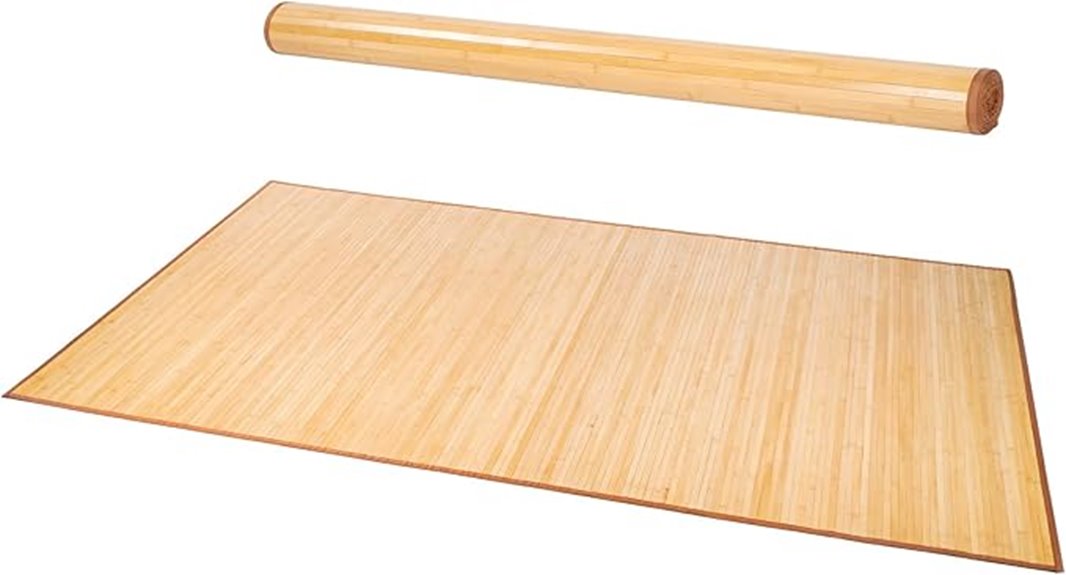 bamboo rug 5x8 size