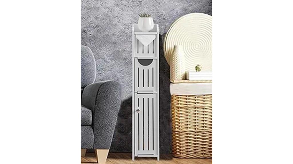 bathroom storage cabinet