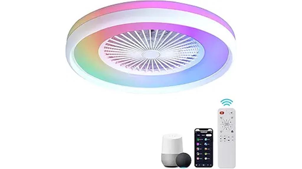 bladeless rgb ceiling fan