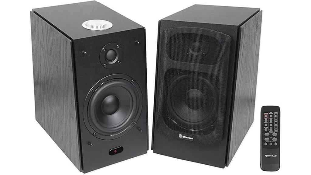 bluetooth bookshelf speaker system