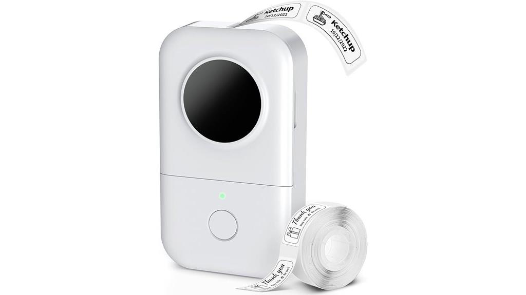 bluetooth portable label printer