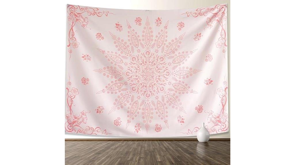 bohemian floral bedroom tapestry