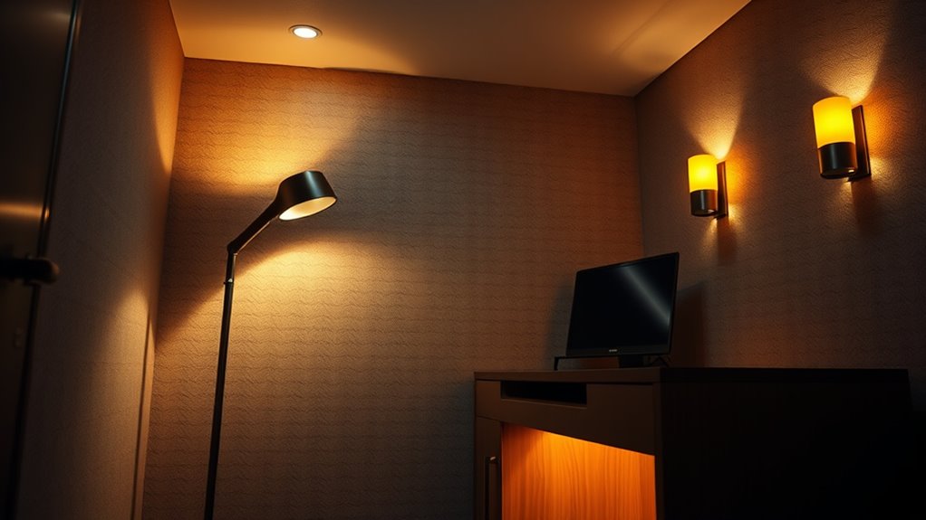 brighten small dim spaces