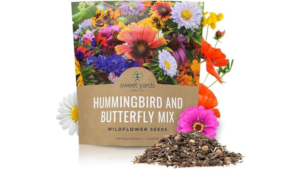 butterfly hummingbird wildflower mix