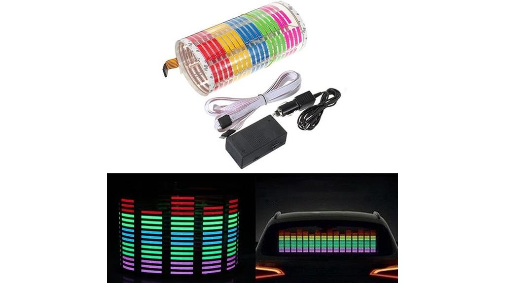 car led equalizer lights