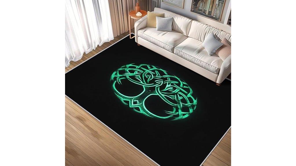celtic knot rug 6x9