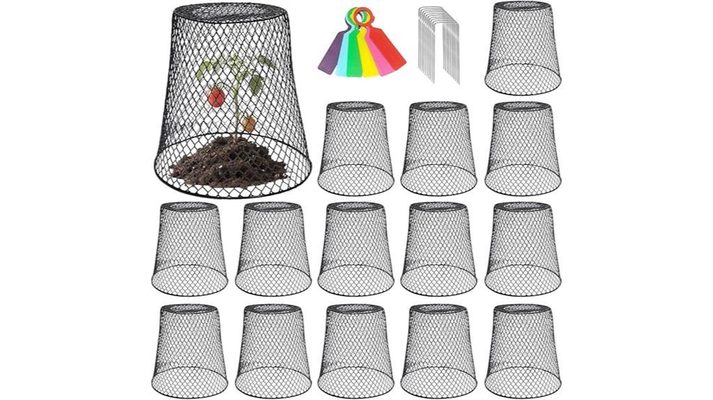 chicken wire plant covers