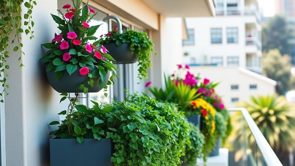 choosing suitable balcony planter kit