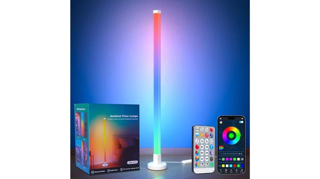 color changing corner lamp