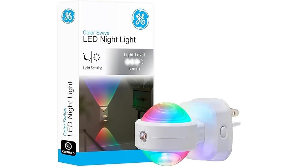 color changing night light