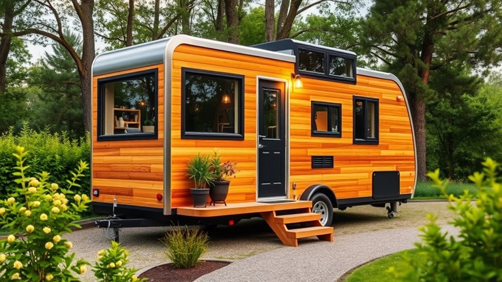 compact mobile living space