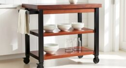compact stylish kitchen carts
