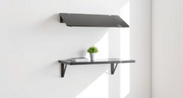 compact wall mounted desks