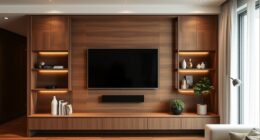 concealed tv and cords