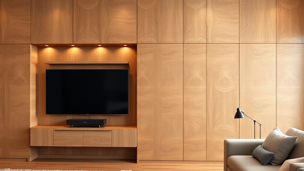 concealed wiring with decorative covers